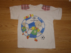 tricou pentru copii baieti de 2-3-4 ani foto