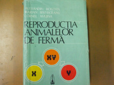 Reproductia animalelor de ferma Craiova 1981 Al. Bogdan M. Bistriceanu foto