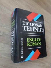Dictionar Tehnic Englez-roman - Gabriela Niculescu ,392300 foto