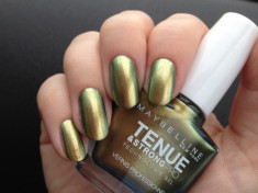 OJA DUO CHROME MAYBELLINE SUPERSTAY 7 DAYS FOREVER STRONG 861 GOLD EMERALDS foto