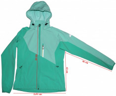 Geaca windstopper softshell McKinley, Dry-Plus, dama M, copii 176 cm (16 ani) foto