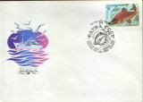 Rusia/URSS - 1983 - fdc , Pesti - Somonul rosu