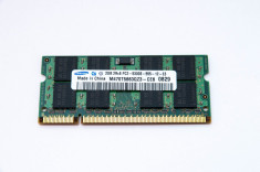 Memorie RAM Laptop Samsung 2GB DDR2 foto