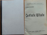 Cumpara ieftin Biblioteca Viitorul Social , Dobrogeanu Gherea , Cuvinte Uitate , 1908