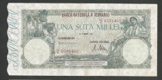 ROMANIA 100000 100.000 LEI 20 DECEMBRIE 1946 [8] XF++ foto