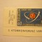 Serie Conferinta Atomului ONU Elvetia 1958 , 1 valoare