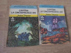 Capitan La Cincisprezece Ani Vol.1-2 (cotor Uzat) - Jules Verne ,392415 foto