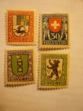 Serie Pro Juventute Elvetia 1925 , 4 valori