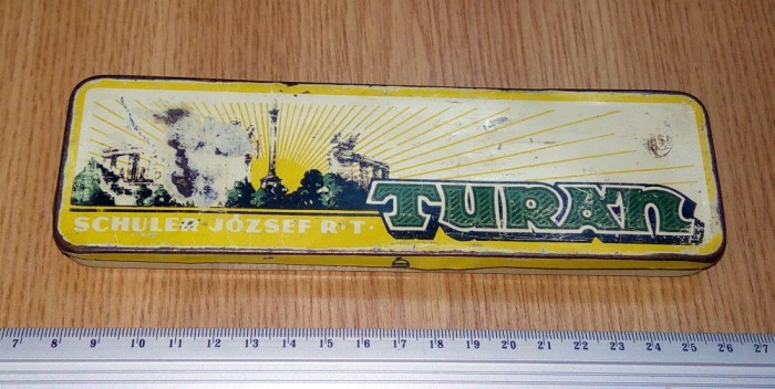 CUTIE VECHE TABLA SCHULER JOZSEF