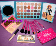 Set trusa machiaj theBalm Cosmetics Ternika 3 35 culori 12 pensule concealer foto