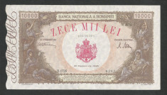 ROMANIA 10000 10.000 LEI 20 DECEMBRIE 1945 [5] XF++ foto