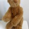 Jucarie plus urs maro, deosebit, pe stativ, 30cm, Evernewgifts artist made