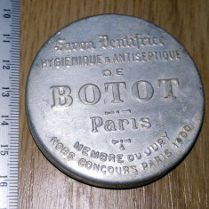 CUTIE COSMETICE - SAVON DENTIFRICE DE BOTOT PARIS , ANII 1900