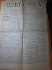 ziarul gazeta noua 5 martie 1891-inundatiile din jud. vaslui ,vlasca si olt foto