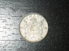 Moneda argint 200 lei Romania 1942, Mihai I foto