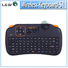 Telecomanda wireless cu tastatura mouse acumulator VIBOTON 2.4Ghz foto