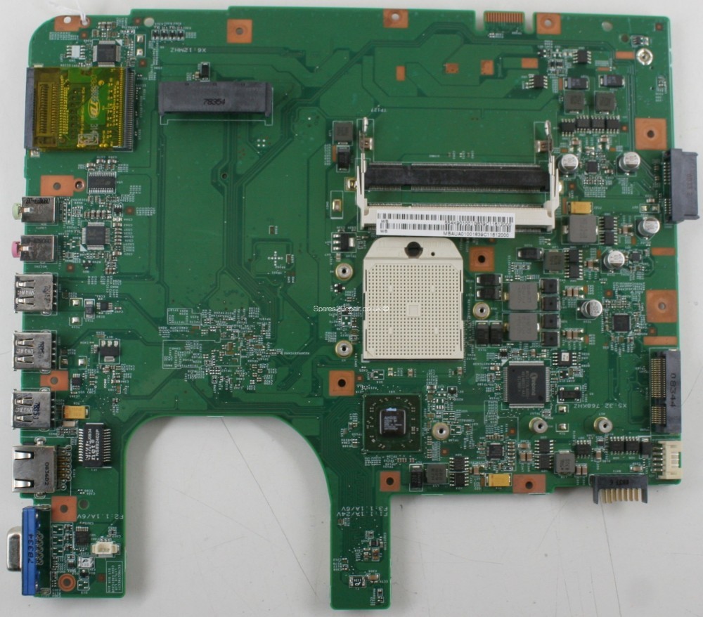 Carte Mère Acer Aspire 5535/5335/5235 (Réf. 48.4K901.021) - Pour Pièces, Ne Fonctionne Pas