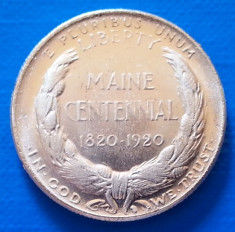 USA Half Dollar 1920 Maine 30.5 mm foto