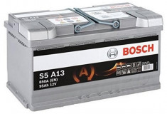 Baterie Auto Bosch S5 AGM 95Ah 850A foto