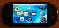 Consola Sony PS Vita Slim 8GB modat + 2 jocuri originale foto