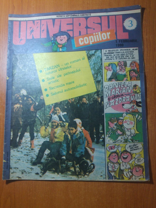 revista universul copiilor nr. 3 din 1 februarie 1990