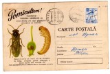 CARTE POSTALA POMICULTORI VESPE BULETIN DE AVERTIZARE MINISTERUL AGRICULTURII