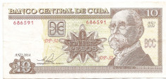 Cuba 10 Pesos 2014 - DP-32 686591 P-17p foto