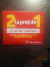 Cartele vodafone speciale cu numar minute si internet foto