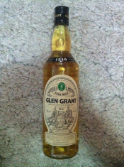 Sticla whisky de colectie Glen Grant anii &amp;#039;70 foto