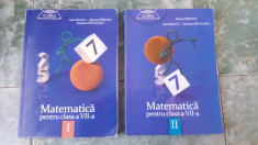 MATEMATICA CLASA A VII A ,CLUBUL MATEMATICIENILOR ,2 VOLUME . foto