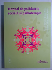 K. Dorner, s.a. - Manual de psihiatrie sociala si psihoterapie foto