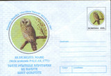 Romania - Intreg postal plic neuzat- Ornitologie - Huhurez mare,pasare rapitoare