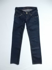 Blugi Tommy Hilfiger Denim Rachel Regular Low Waist Straight Leg Stretch; 26/32 foto