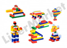 Set cuburi de constructie cu 68 piese foto