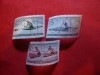 Serie- Sport- Caiac 1961 DDR , 3 valori, Nestampilat