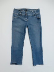 Blugi Giorgio Armani Jeans P03 Comfort Fit Indigo 003 Series Eco-Wash; marime 34 foto