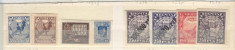 Rusia sovietica Lot timbre nestampilate de la 1918 (1B) foto