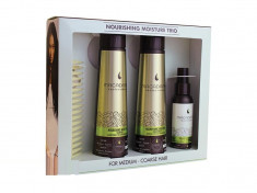 Pachet Trio cu Pieptene Macadamia Nourishing Moisture foto