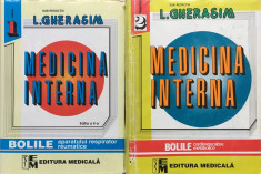 MEDICINA INTERNA - L. Gherasim (Vol. I + Vol. II) Editia a doua foto