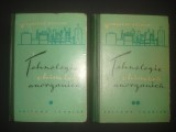 KARL WINNACKER * LEOPOLD KUCHLER - TEHNOLOGIE CHIMICA ANORGANICA 2 volume