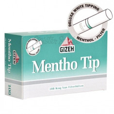 TUBURI GIZEH TIP 100 MENTHOL foto