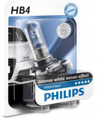 Bec Proiector Ceata Philips HB4 White Vision foto