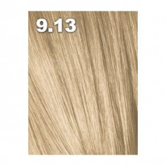 Vopsea de par Indola Profession 9.13 Blond foarte Deschis Cenusiu Auriu, 60 ml foto