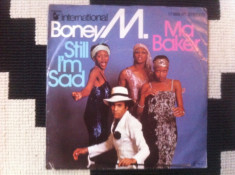 Boney M Ma Baker Still I m Sad DISC single vinyl muzica disco pop hansa germany foto