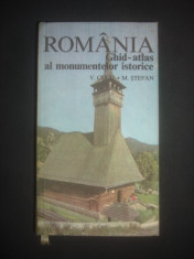 VASILE CUCU * M. STEFAN - ROMANIA * GHID-ATLAS AL MONUMENTELOR ISTORICE foto