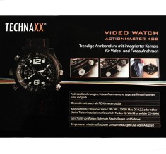 Ceas Technaxx Actionmaster TXX3233 cu camera video 4gb foto