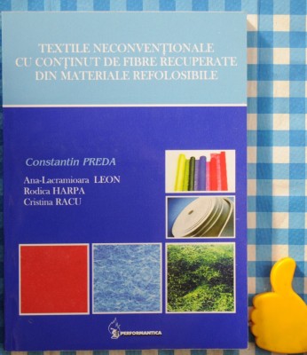 Textile neconventionale cu continut de fibre recuperate Constantin Preda foto