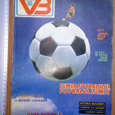 REVISTA FOTBAL -VICTORIA BUCURESTI 88 , 61 PAG.