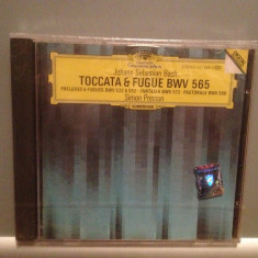 J.S.BACH - TOCCATA and..(1989/Deutsche Grammophon/RFG) - CD ORIGINAL/Sigilat/Nou