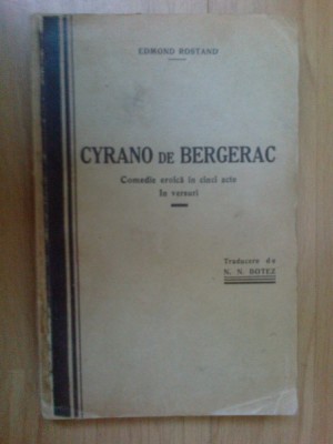g0 Cyrano De Bergerac - Edmond Rostand foto
